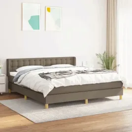 vidaxl-lozko-kontynentalne-z-materacem-taupe-tkanina-180x200-cm