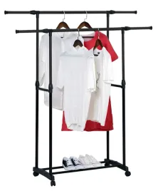 wieszak-na-ubrania-polka-buty-stojacy-kolkach-metalowy-stojak-loft-podwojny
