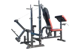 zestaw-kulturystyczny-195kg-lawka-stojaki-sztanga-gryf-hantle-obciazenia