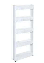 regal-kuchenny-lazienkowy-polka-lazienkowa-kuchenna-biala-waska-wozek