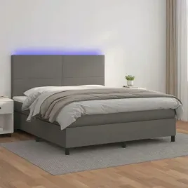 vidaxl-lozko-kontynentalne-z-materacem-i-led-szara-ekoskora-180x200cm