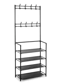 wieszak-do-przedpokoju-na-ubrania-kurtki-buty-metalowy-czarny-polka-loft