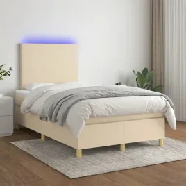 vidaxl-lozko-kontynentalne-z-materacem-kremowe-120x200-cm-tkanina