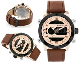 zegarek-meski-naviforce-nf9097-brown-rosegold-grawer