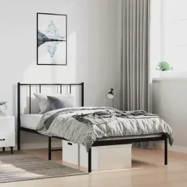 vidaxl-metalowa-rama-lozka-z-wezglowiem-czarna-100x190-cm