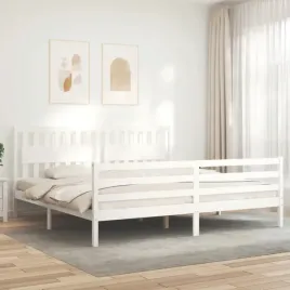 vidaxl-rama-lozka-z-wezglowiem-biala-200x200-cm-lite-drewno