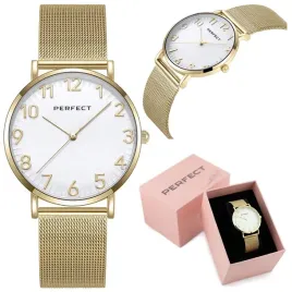 zegarek-damski-perfect-zefra-box-grawer-cyfry-bransoletka-mesh-zloty