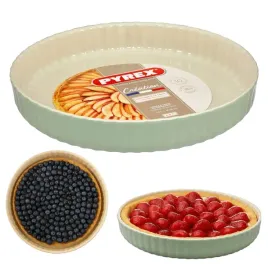 forma-ceramiczna-do-pieczenia-tarty-pyrex-creation-o-28-cm-okragla-zielona