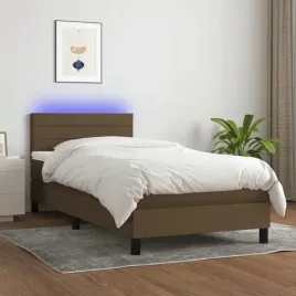 vidaxl-lozko-kontynentalne-z-materacem-brazowe-100x200-cm-tkanina