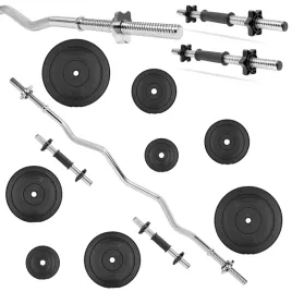 zestaw-sztanga-do-treningu-silownie-obciazenia-z-gryfem-lamanym-hantle-45kg
