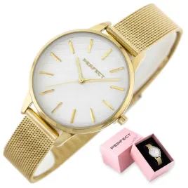 zegarek-damski-perfect-maya-zloty-bransoletka-mesh-box-grawer