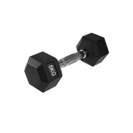 hantel-sztangielka-ciezarek-hex-staly-ciezar-ogumowany-powlekany-5kg