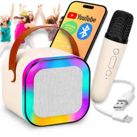 karaoke-z-glosnikiem-bluetooth-mikrofon-bezowy-zestaw-rgb-radio