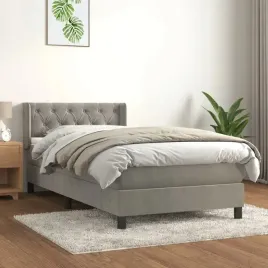 vidaxl-lozko-kontynentalne-z-materacem-jasnoszare-aksamit-80x200-cm