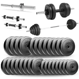 zestaw-sztanga-obciazenia-118kg-do-treningu-cwiczen-z-gryfem-prostym-hantle