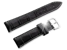 pasek-gumowy-do-zegarka-u18-czarny-bialy-22mm