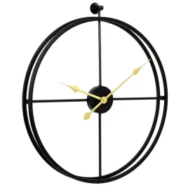 zegar-scienny-loft-metalowy-retro-vintage-czarny-zlote-wskazowki-56-cm