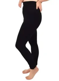 damskie-legginsy-bawelniane-z-wysokim-stanem-czarne-rozmiar-uniwersalny