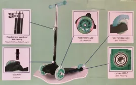 hulajnoga-trojkolowa-playground-led-zielona