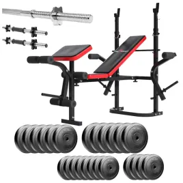 zestaw-kulturystyczny-142kg-silowy-lawka-gryf-prosty-hantle-obciazenie