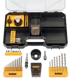 zestaw-100el-bity-wiertla-nasadki-otwornice-w-kasecie-dewalt