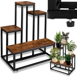 kwietnik-stojacy-metalowy-stojak-na-kwiaty-dab-rustykalny-loft-polki-67-cm