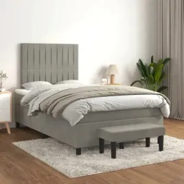 vidaxl-lozko-kontynentalne-z-materacem-jasnoszare-120x200cm-aksamit
