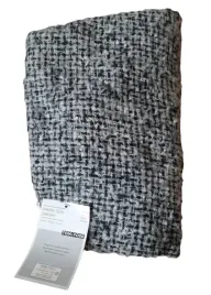 tomandrose-damski-szal-w-bialo-czarna-drobna-kratke-jesien-zima-200-x-65-cm