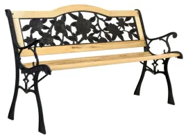 lawka-ogrodowa-parkowa-laweczka-na-taras-dekor-roza-drewniana-zeliwna-120cm