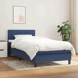 vidaxl-lozko-kontynentalne-z-materacem-niebieskie-tkanina-90x200-cm