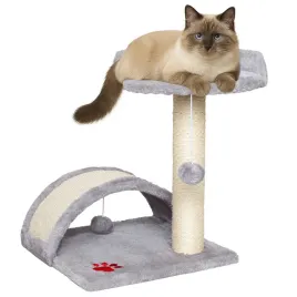 drapak-dla-kota-z-legowiskiem-tunelem-sizalowy-slupek-do-drapania-zabawka