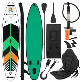 deska-sup-do-plywania-paddle-board-350-cm-pompowana-zestaw-siedzisko-wioslo