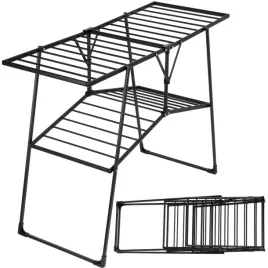 suszarka-na-pranie-stojaca-dwupoziomowa-do-ubran-pietrowa-pojemna-skladana