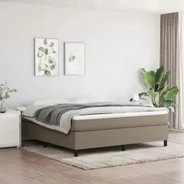 vidaxl-lozko-kontynentalne-z-materacem-taupe-tkanina-180x200-cm