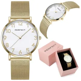 zegarek-damski-perfect-zefra-box-grawer-cyfry-bransoletka-mesh-zloty