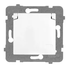 gniazdo-hermetyczne-pojedyncze-z-u-biale-rosa-e-pl-66604