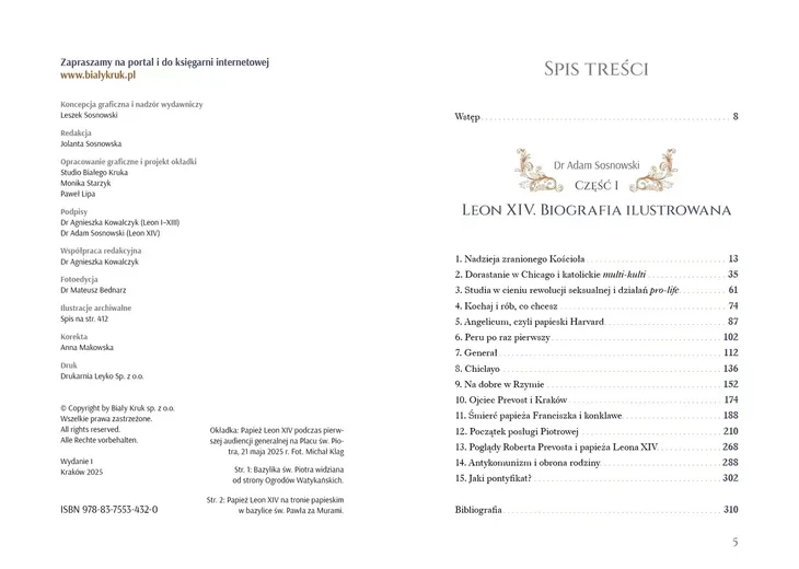 leon-xiv-biografia-ilustrowana-wydawnictwo-bialy-kruk