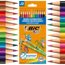 bic-kids-evolution-illusion-kredki-olowkowe-zestaw-scieralne-szkolne-x12