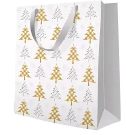torebka-prezentowa-choinki-zlote-i-srebrne-srednia