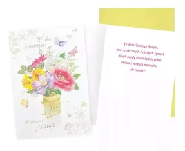 karnet-imieninowy-w-kwiaty