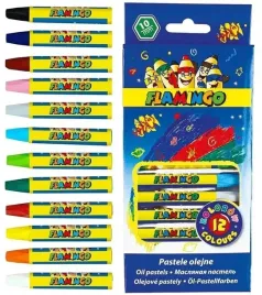 pastele-kredki-olejne-szczesciokatne-flamingo-12-kolorow