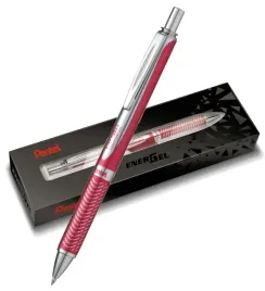 pioro-kulkowe-zelowe-metalowe-pentel-sterling-bl407-czerwona-obudowa