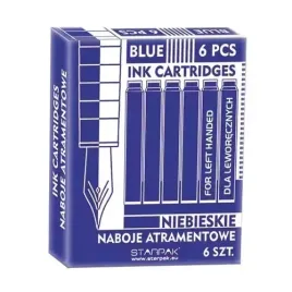 naboje-do-pior-krotkie-niebieskie-6-sztuk