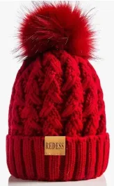 redess-czapka-zimowa-czerwona-damska-ocieplana-gruba