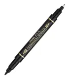 marker-permanentny-pentel-n75w-czarny-dwustronny