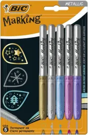 bic-zestaw-marking-metallic-marker-permanentny-alkoholowy-pisak-x5