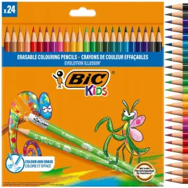bic-kids-evolution-illusion-kredki-olowkowe-zestaw-scieralne-szkolne-x24