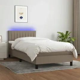 vidaxl-lozko-kontynentalne-z-materacem-taupe-90x190-cm-tkanina