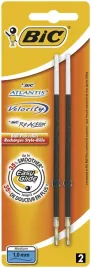 bic-zestaw-wklady-do-dlugopisu-atlantis-soft-reaction-czarne-x2