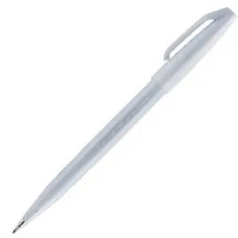 pisak-pentel-brush-sign-pen-ses15-pastel-szary